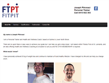 Tablet Screenshot of fitpit.com.au